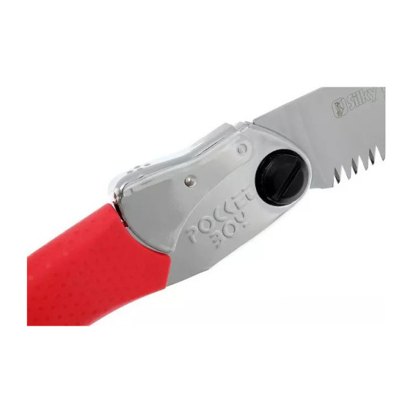 Image Scie pliante SILKY POCKETBOY 170 manche rouge - 14712 - Kodiak Store