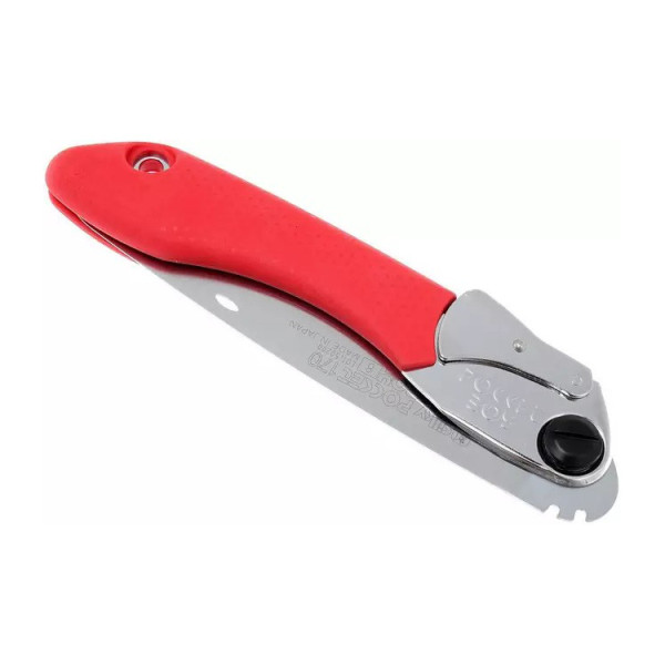 Image Scie pliante SILKY POCKETBOY 170 manche rouge - 14714 - Kodiak Store