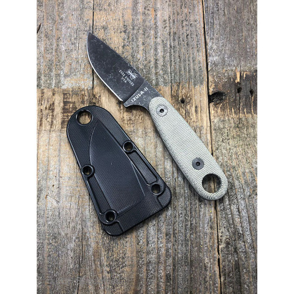 Image Couteau ESEE IZULA II Black Oxide Coating - 14755 - Kodiak Store