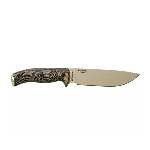 Image Couteau ESEE Model 6 Desert Tan manche 3D étui kydex - 14856 - Kodiak Store