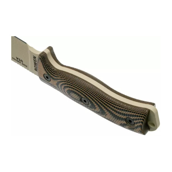 Image Couteau ESEE Model 6 Desert Tan manche 3D étui kydex - 14859 - Kodiak Store