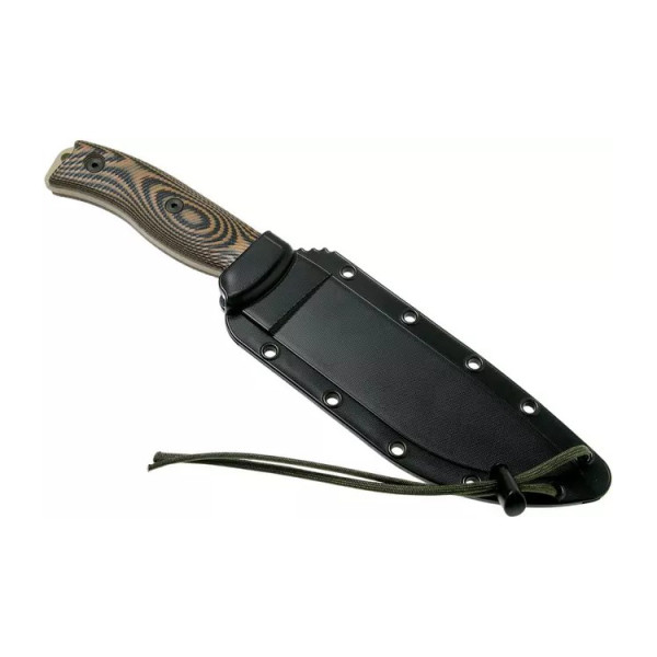 Image Couteau ESEE Model 6 Desert Tan manche 3D étui kydex - 14860 - Kodiak Store