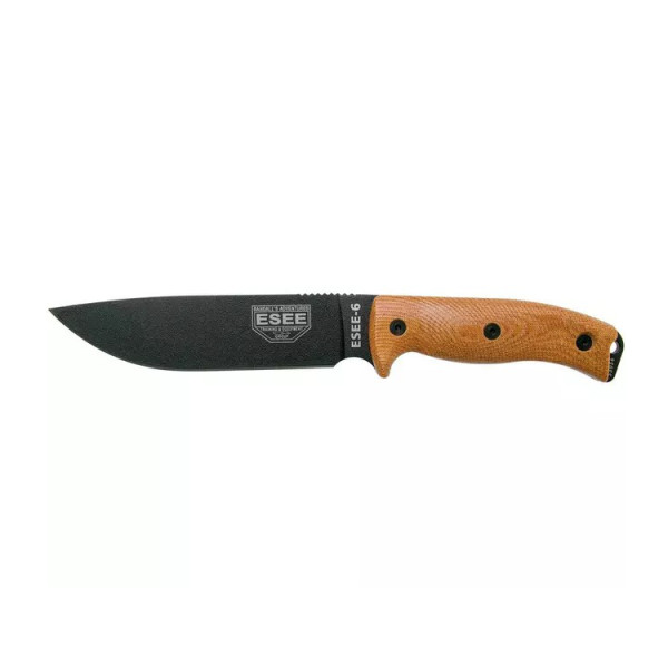 Image Couteau ESEE Model 6 Natural avec étui kydex - 14861 - Kodiak Store