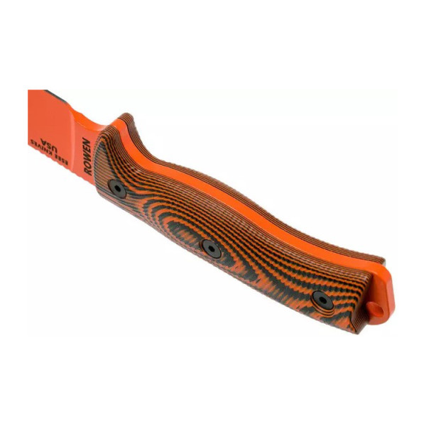 Image Couteau ESEE Model 6 Orange 3D avec étui kydex - 14871 - Kodiak Store