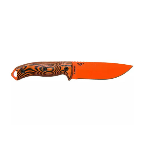 Image Couteau ESEE Model 5 Orange avec étui Kydex - 14880 - Kodiak Store