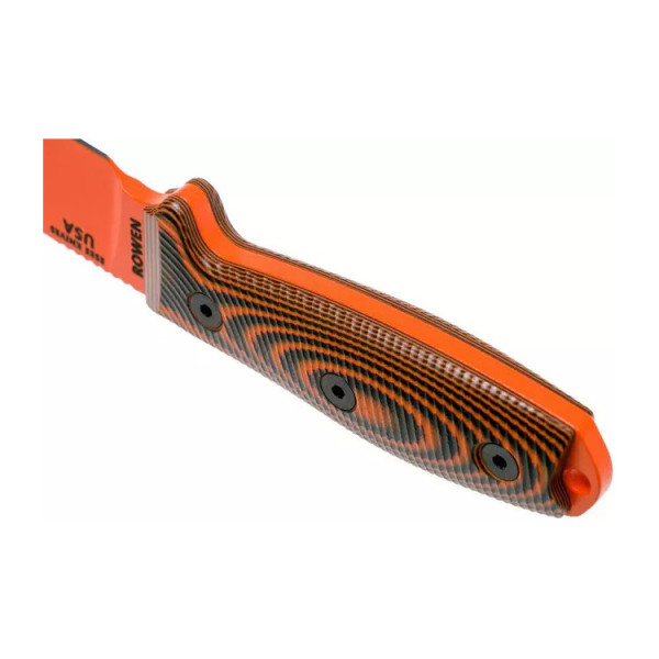 Image Couteau ESEE Model 4 Orange 3D avec étui Kydex - 14900 - Kodiak Store
