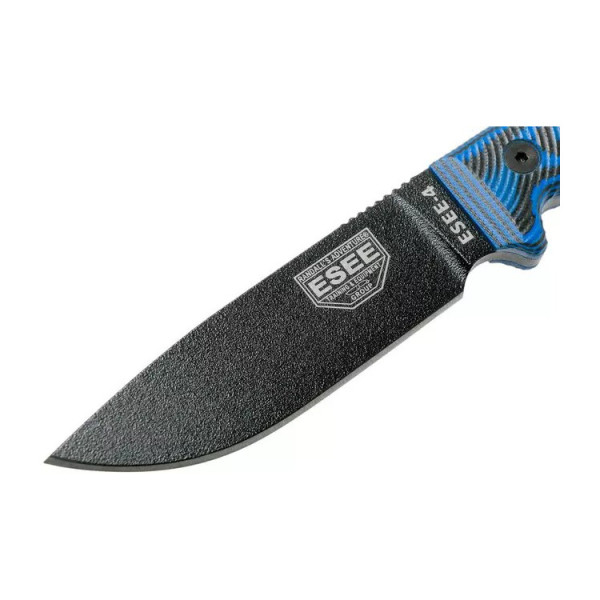 Image Couteau ESEE Model 4 Blue 3D avec étui Kydex - 14904 - Kodiak Store