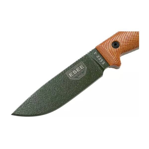 Image Couteau ESEE Model 4 Natural avec étui Kydex - 14910 - Kodiak Store