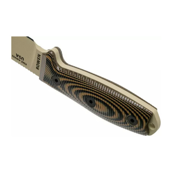 Image Couteau ESEE Model 4 Desert Tan 3D étui Kydex - 14918 - Kodiak Store