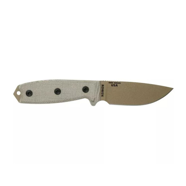 Image Couteau ESEE Model 3 Dark Earth avec étui Zytel - 14921 - Kodiak Store