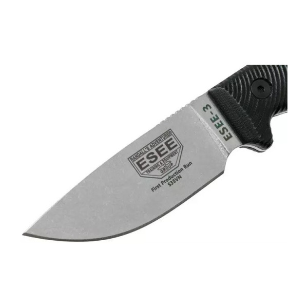 ESEE Model 3 S35VN Knife: Sharp Blade, Lightweight, and Versatile