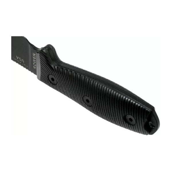 Image Couteau ESEE Model 3 Black 3D avec étui Zytel - 14941 - Kodiak Store