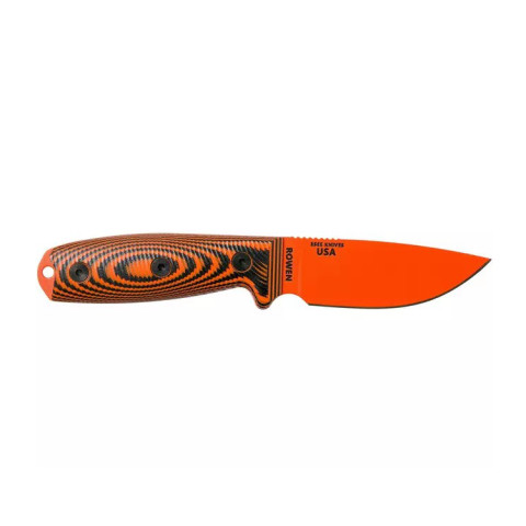 Image Couteau ESEE Model 3 Orange 3D avec étui Zytel - 14944 - Kodiak Store