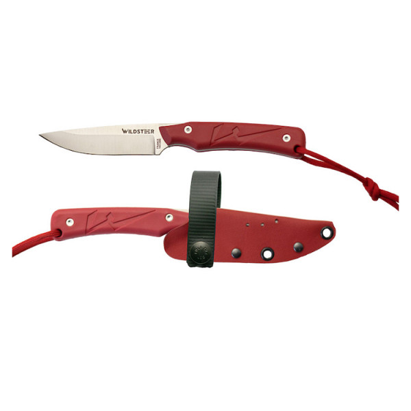 Image Couteau WILDSTEER Troll Manche rouge - 14958 - Kodiak Store