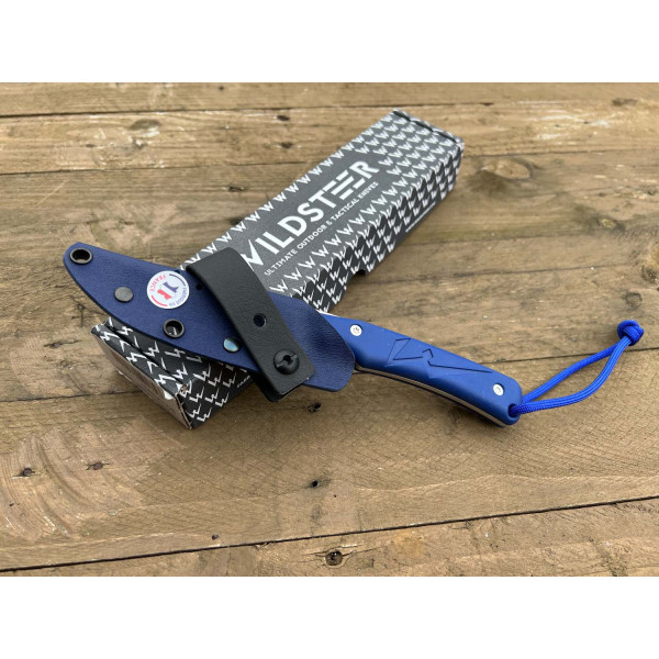 Image Couteau WILDSTEER Troll Manche bleu - 14962 - Kodiak Store
