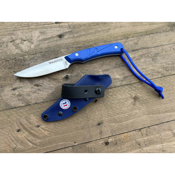 Image Couteau WILDSTEER Troll Manche bleu - 14963 - Kodiak Store