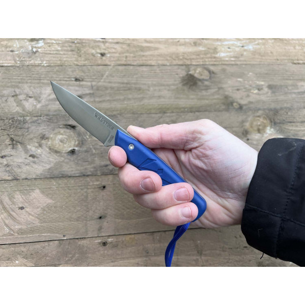 Image Couteau WILDSTEER Troll Manche bleu - 14965 - Kodiak Store