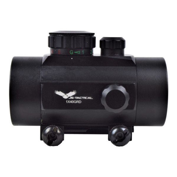 Image Red dot 1x40 noir 46 mm réticule rouge et vert - 15515 - Kodiak Store