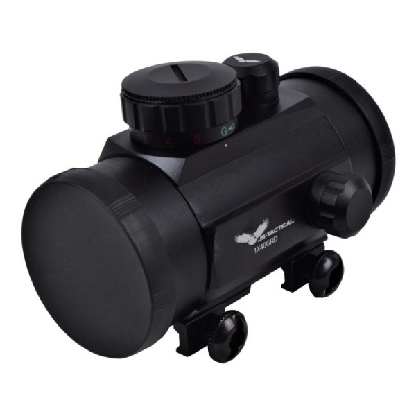 Image Red dot 1x40 noir 46 mm réticule rouge et vert - 15517 - Kodiak Store