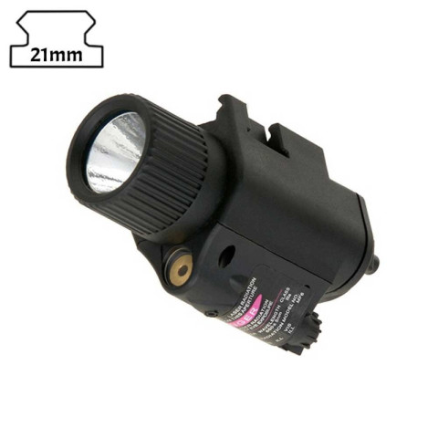 Image Lampe 300 lumens et Laser pour arbalète rail 21 mm - 15523 - Kodiak Store