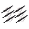 Image Lot de 6 Pointes de chasse 3 lames pour flèches d'arcs et arbalètes - 15559 - Kodiak Store