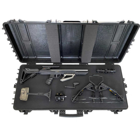 Image Mallette de transport TEC X 113x46x18 cm avec mousse prédécoupée - 15577 - Kodiak Store