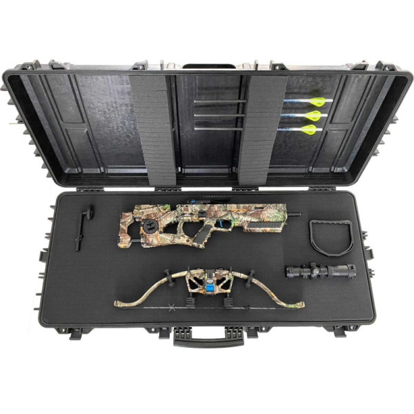 Image Mallette de transport TEC X 113x46x18 cm avec mousse prédécoupée - 15578 - Kodiak Store