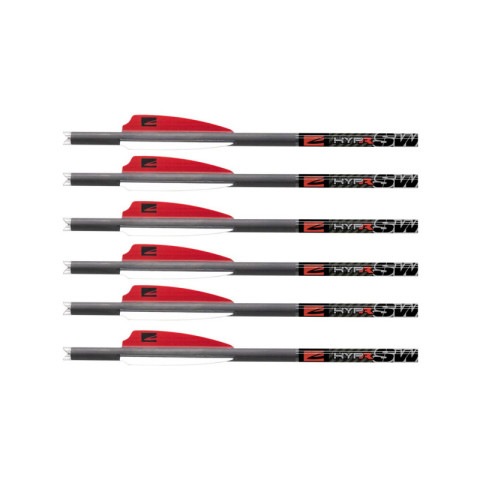 Image Lot de 6 flèches pour arbalète Killer Instinct Hypr Swat XP 22 pouces - 16036 - Kodiak Store