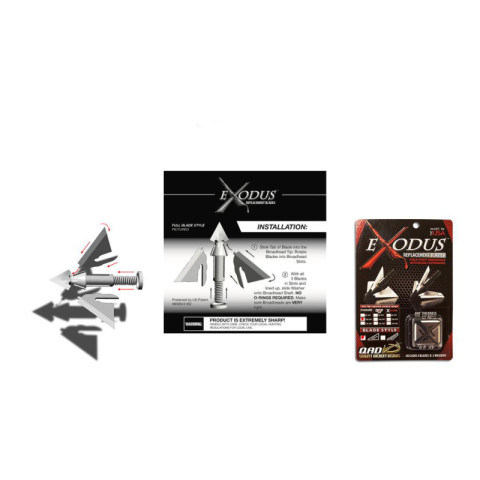 Image Lames de rechange pour pointes de chasse QAD Exodus - 16046 - Kodiak Store