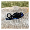 Image Couteau de poche Haller Carambit avec petit cercle bleu - 16137 - Kodiak Store