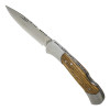 Image Couteau de poche Haller avec manche en bois de Zebrano 65 mm - 16155 - Kodiak Store