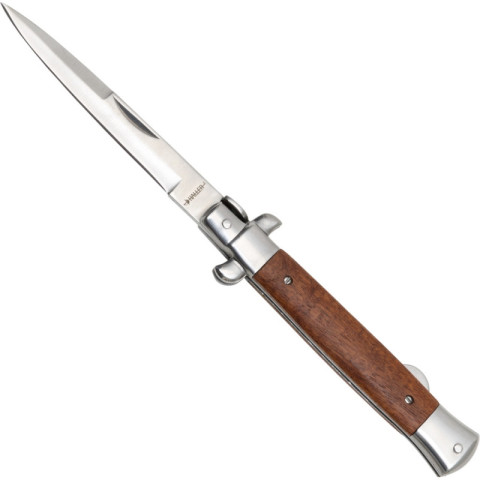 Image Couteau de poche Stiletto Haller avec manche en bois de padouk - 16180 - Kodiak Store