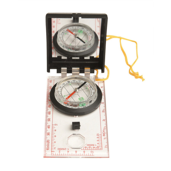 Image Boussole sur plaquette avec miroir - 16198 - Kodiak Store