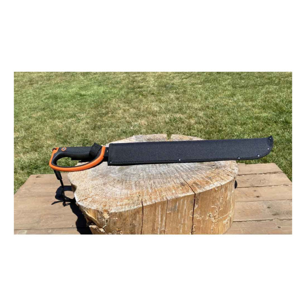 Image Machette Haller à manche noire et orange - 16227 - Kodiak Store