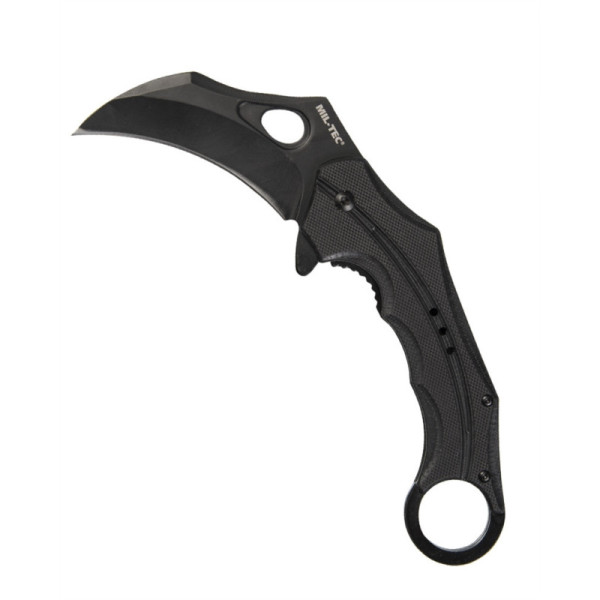 Image Couteau Karambit one-hand G10 noir - 16230 - Kodiak Store