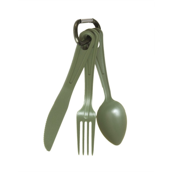 Image Set de 3 couverts US en polycarbonate VA - 16232 - Kodiak Store