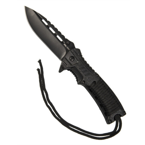 Image Couteau de poche one-hand avec paracorde et silex - 16253 - Kodiak Store
