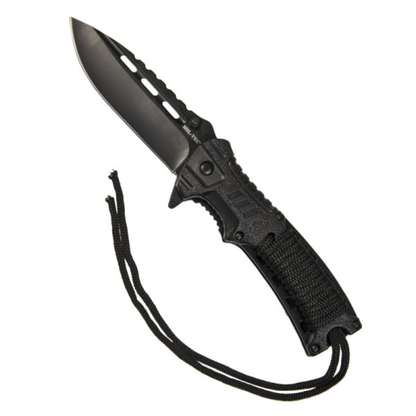 Image Couteau de poche one-hand avec paracorde et silex - 16253 - Kodiak Store