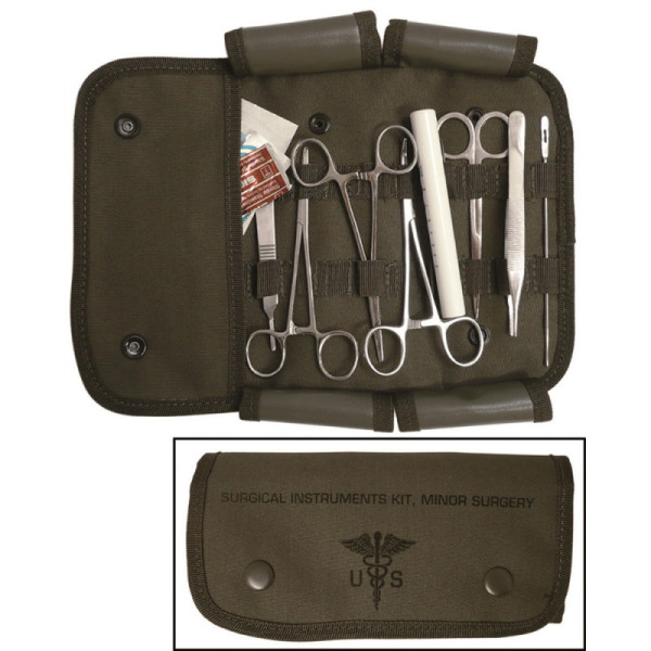 Image Trousse de chirurgien 12 pièces - 16334 - Kodiak Store