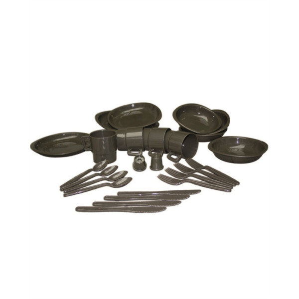 Image Vaisselle pour camping (26 pièces) VA - 16335 - Kodiak Store