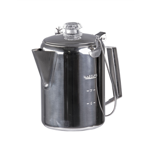 Image Cafetière en acier inoxydable avec percolateur (9 tasses) - 16455 - Kodiak Store