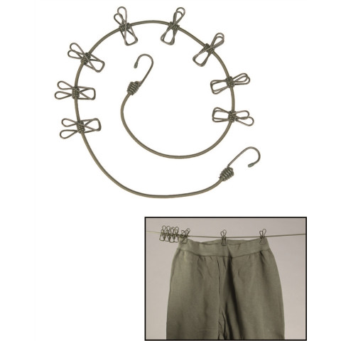 Image Corde à linge avec pinces VA - 16477 - Kodiak Store
