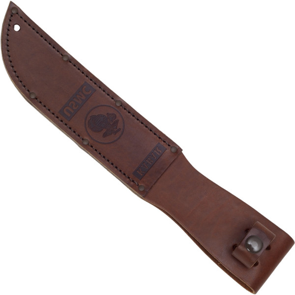 Image Couteau de combat KA-BAR USMC partiellement dentelé - 16519 - Kodiak Store