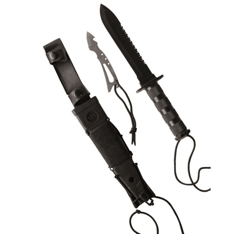 Image Couteau de survie acier inox 18.5cm - 16549 - Kodiak Store