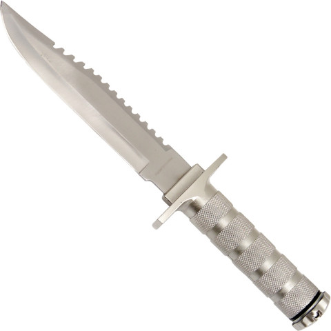 Image Couteau de survie argenté - 16567 - Kodiak Store