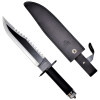 Rambo II replica knife - Ultimate survival, 25 cm blade, leather sheath