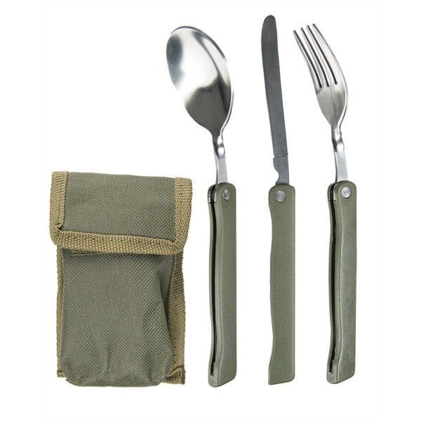 Image Couvert pliable 3 pièces avec étui VA - 16622 - Kodiak Store
