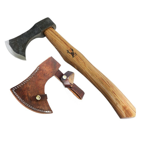 Image Hache de lancer et de coupe de 15 pouces avec manche en bois - 16658 - Kodiak Store