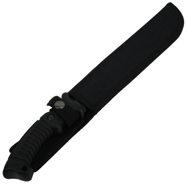 Image Machette 15.5 pouces en acier noir lame 10 pouces - 16729 - Kodiak Store