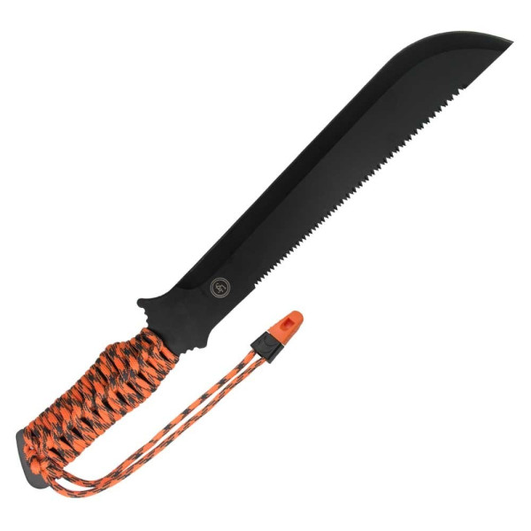 Image Machette 28cm + allume-feu + paracorde inflammable + éui - 16732 - Kodiak Store
